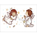 Sticker autocolant  Doi ingerasi